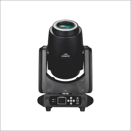 Front view shows the display panel and unit controls.