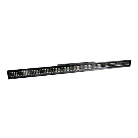 Front view of the 352 Pixel Strobe Bar features 176 white and 176 color LEDs across 44 segments for advanced pixel mapping, dynamic effects like galloping and flash, and reliable performance in a compact, versatile design.