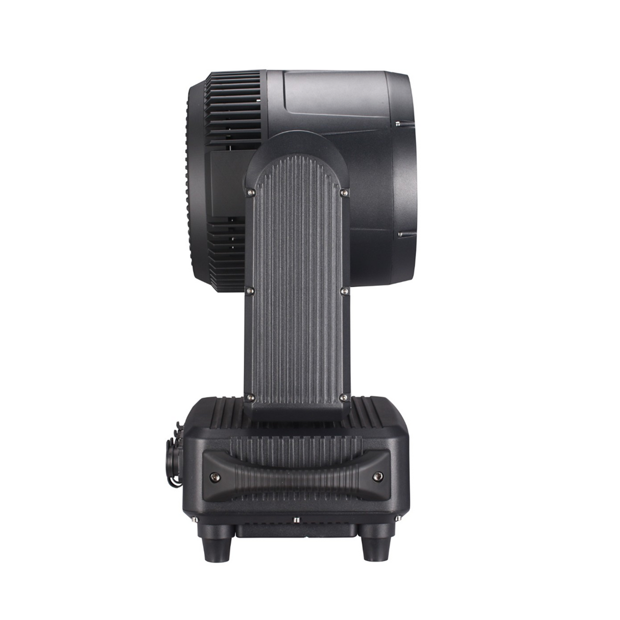 Side view with handle.