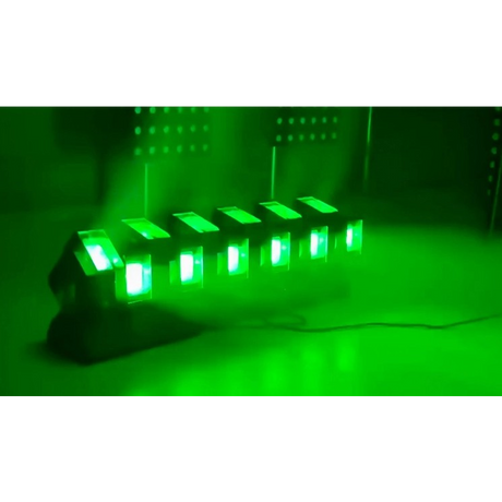 6 up and 6 down side view with green color.