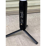 Convenient control panel at the base of the unit with readout screen.