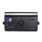 On the back of the unit is DMX input/output for control, powerCON or IEC for power, and segment control via standard lighting protocols for advanced pixel mapping and effect syncing.