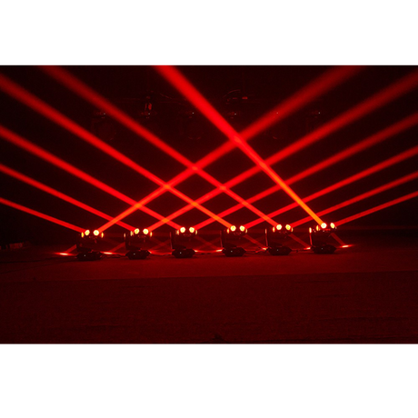 Multiple units in criss cross pattern.