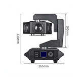 Horizontal head Measurements 265MM (10.4in.) wide, 336MM (13.2in.)tall.