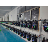 An array of these units hung upside down.